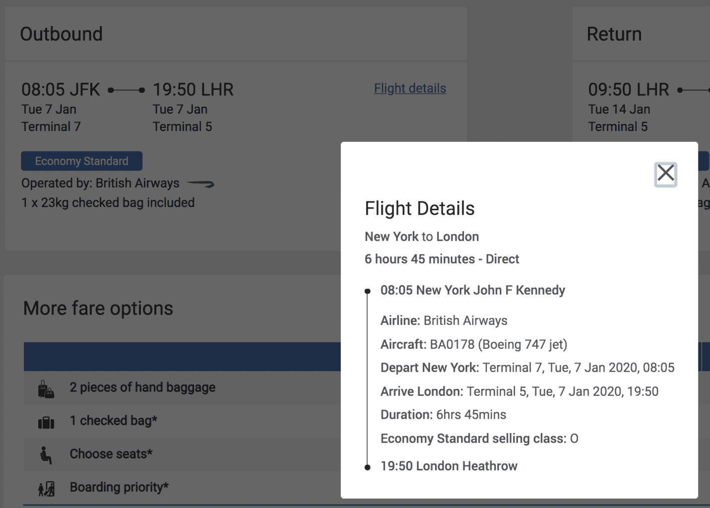 How to calculate award miles 