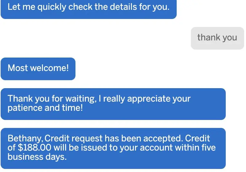 2020 Amex Airline Credit