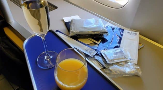 Book ANA First Class with Virgin Miles