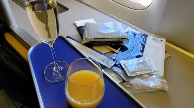 Book ANA First Class with Virgin Miles