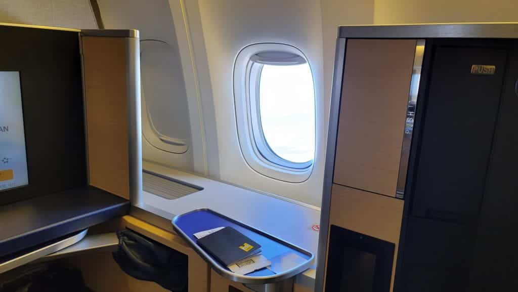 Book ANA First Class with Virgin Miles