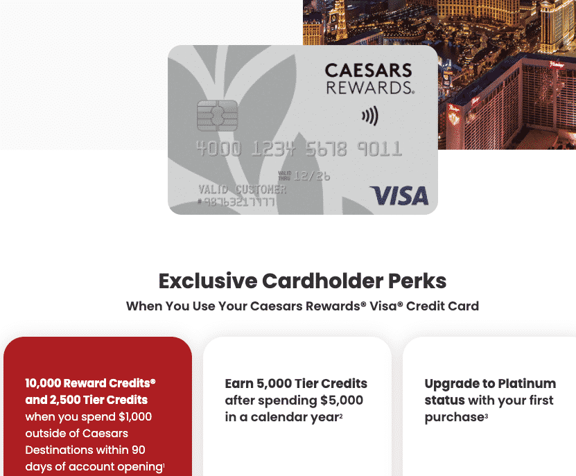 caesars credit card