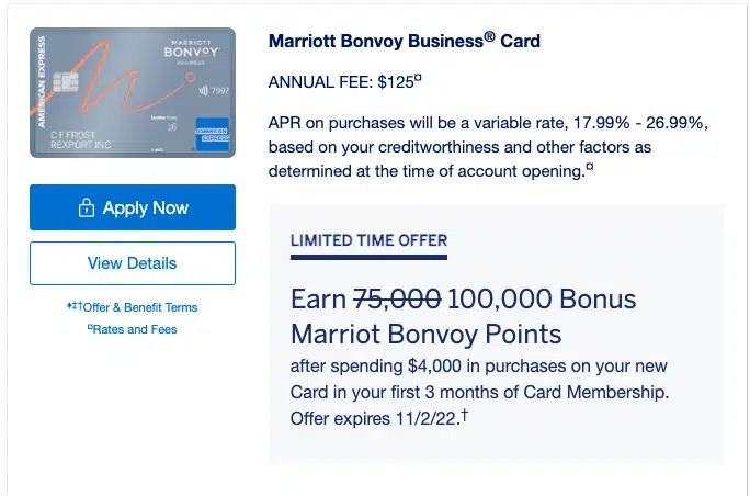 a screenshot of a credit card