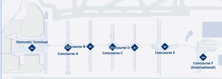 a diagram of a flight route