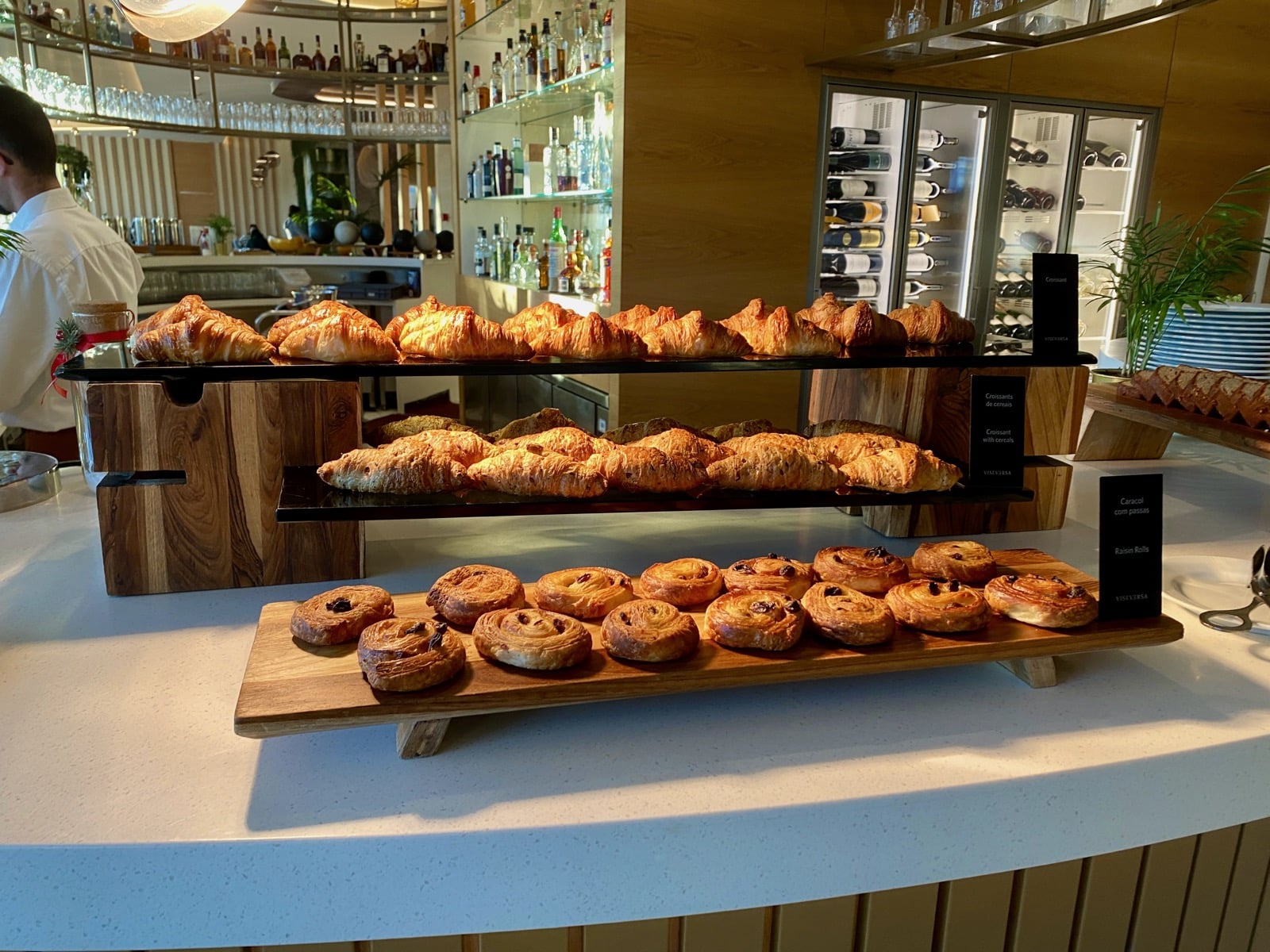 a pastry on a counter